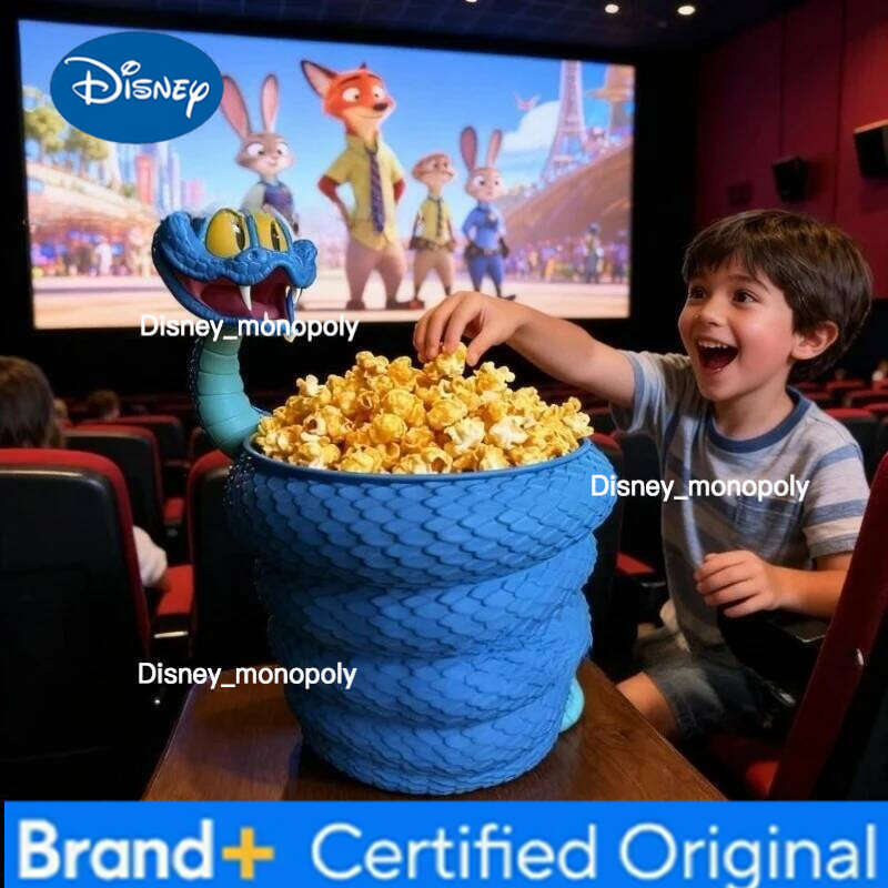 Disney New Best-selling Zootopia 2Gary Popcorn Bucket Candy Jar Desktop Organizer for Anime Fans H260105