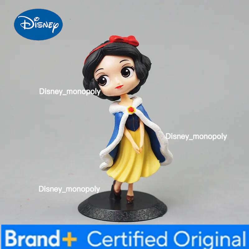 Disney Q version Princess Snow White PVC Action Figures Handmade Model Doll Collectible Fashion Ornament Gift Toys H260105