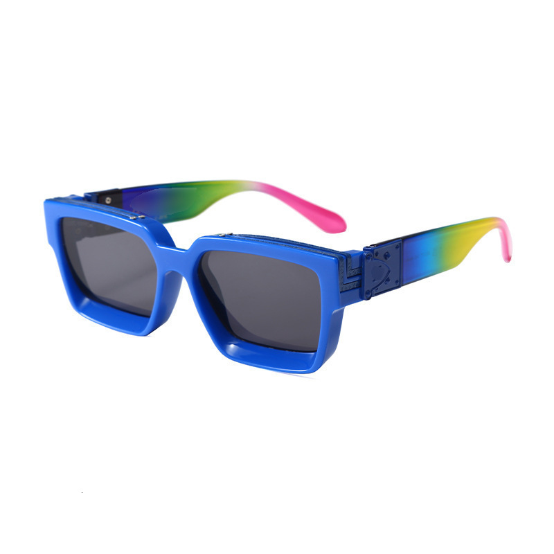 New European And American Style Designer Sunglasses Square Frame Fashionable Women's Sunglasses Luxury High-end Travel UV Protection Personalized