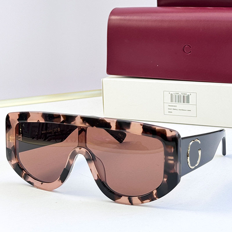 Luxury Men Women Sunglasses Acetate Fiber Frame Lady Glasses Oversized Frame GG1950 Top Quality UV400 Protection Outdoor vacation travel retro style