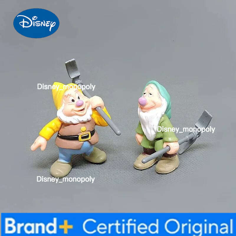 Disney Princess Snow White Action Figure The Seven Dwarfs Anime Figures Dolls Toys Cake Wedding Decoration Kids Birthday Gifts H260105