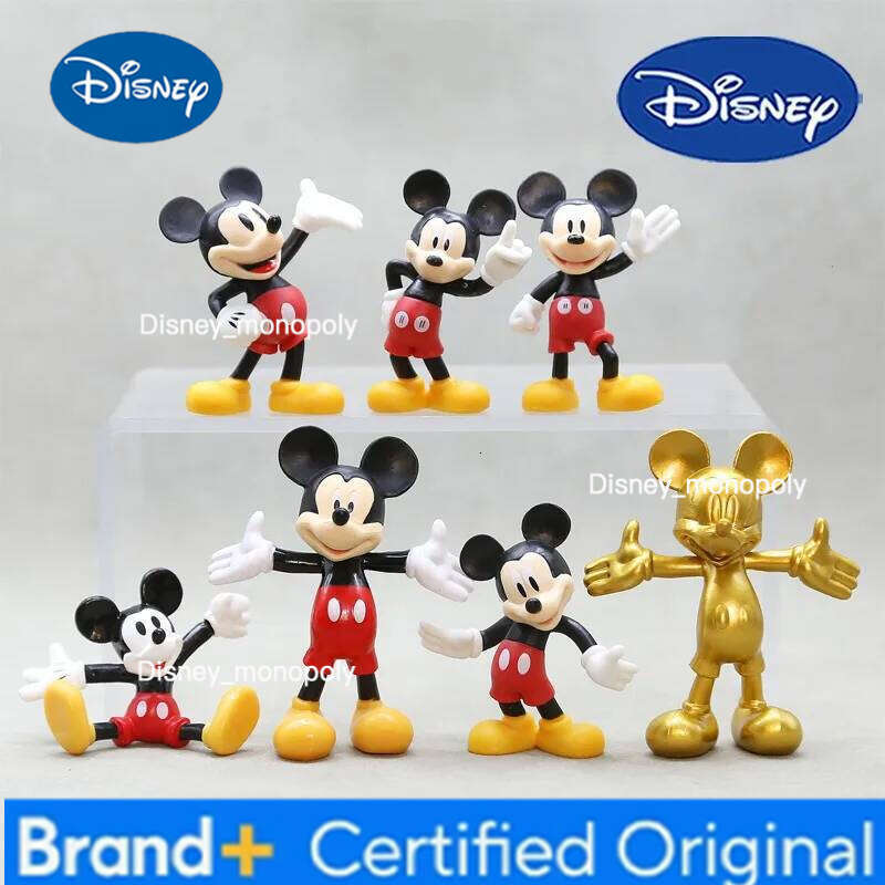 Disney mickey mouse Theme Decor doll cartoon cute kids Desktop Decoration Wedding Party Cake DIY Ornaments gifts H260105