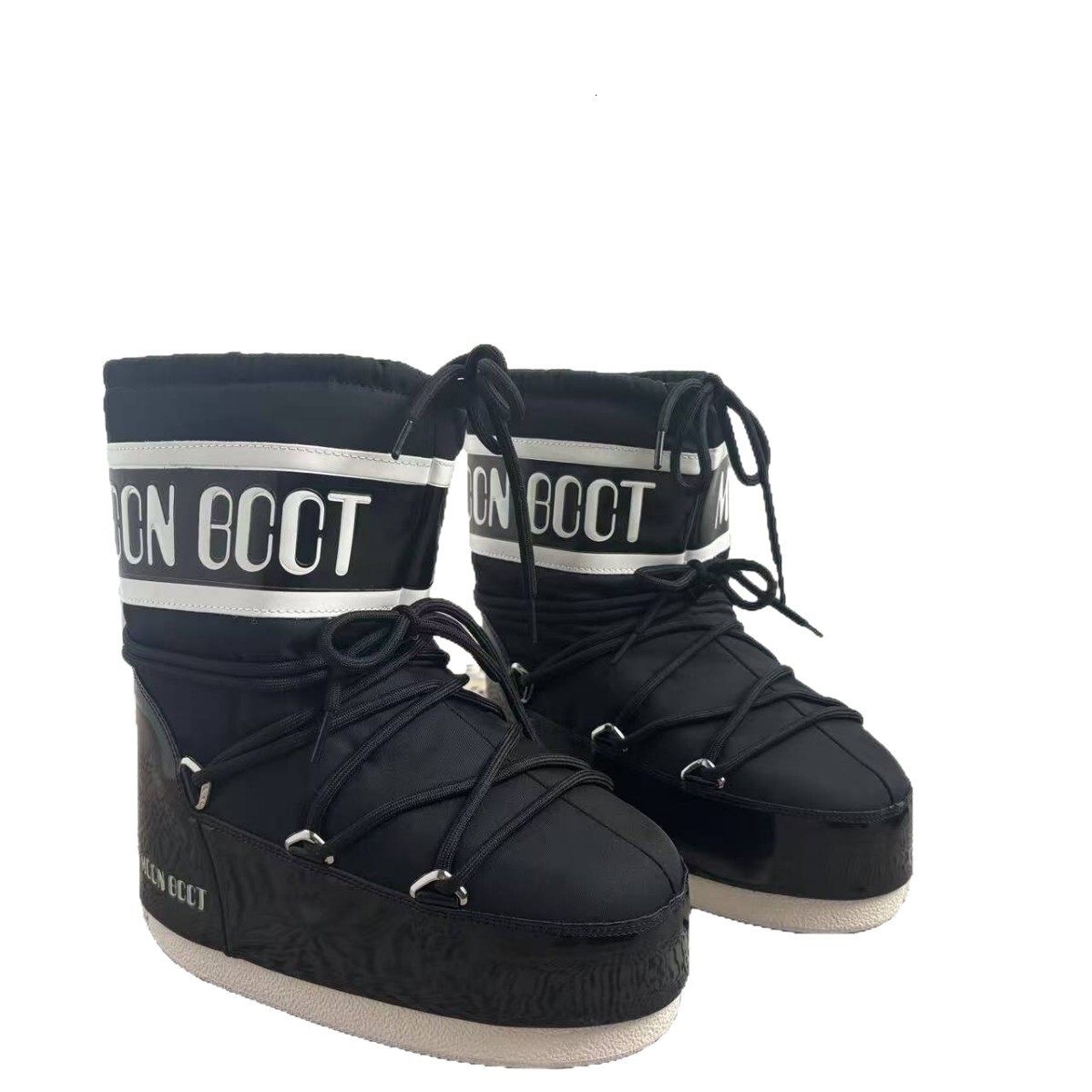STAOXINDIKE Moon Boots 2025 Winter New Long Tube Ski Boots Warm High Heel Anti-Slip Snow Boots