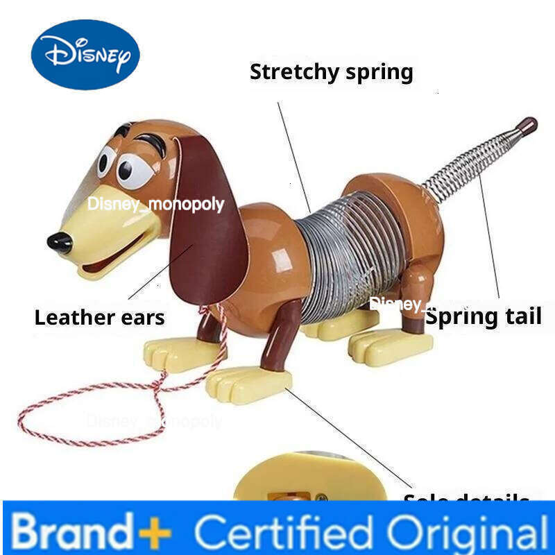 Disney Toy Story Slinky Dog Action Figure Cartoon Anime Peripheral Model Gift High Quality Pvc Collectible Ornament H260105 H260105