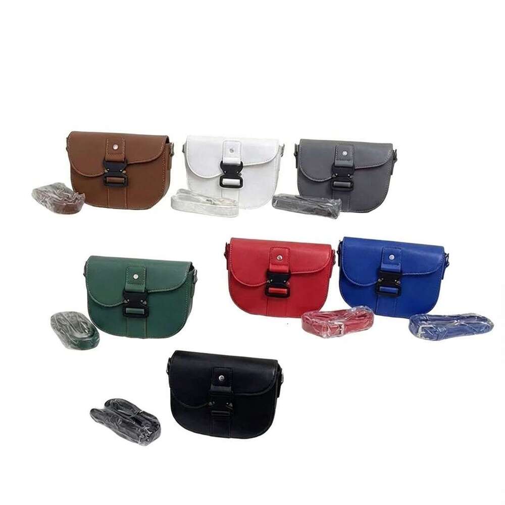 Luxury Designer GeometricPrint Crossbody Bags for Women Classic Buckle Flap Satchel PU Leather Shoulder Purse Fashion Mini Messenger Bag Multi-color