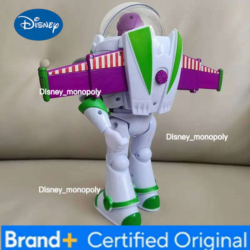 Disney NewIn Stock Story Buzz Lightyear Electric Walking Robot Doll Action Figure Pixar Model Toy Suitable For Kids Birthday Gift H260105 H260105