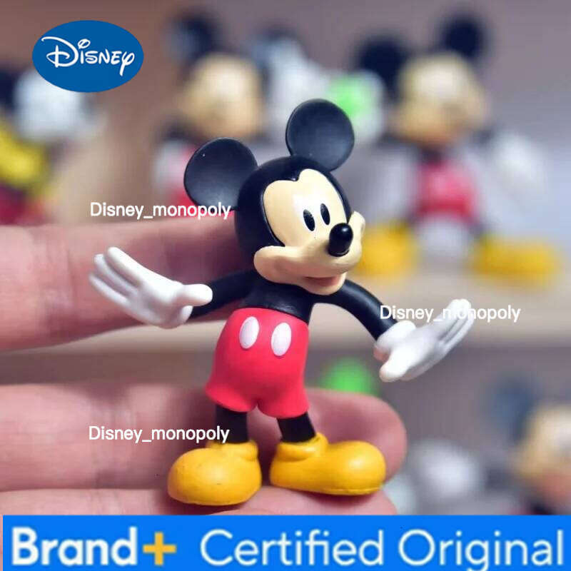 Disney Action & Mickey Mouse Minnie Retro Classic Doll Gifts Cute Cartoon Toy Anime Figures Collect Ornaments Model H260105