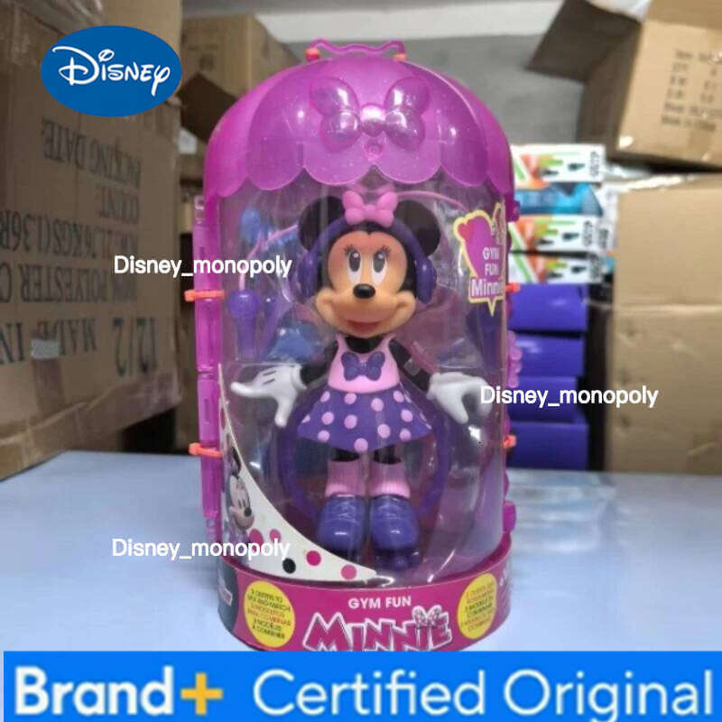 Disney Cartoon Anime Minnie Mouse Shapeshifting Dressing Action Figures Collection Ornaments Model Toy Children Gifts H260105 H260105
