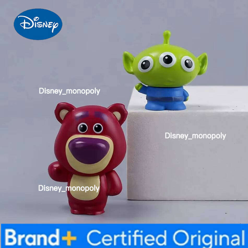 Disney 8pcs / Set Story Action Cartoon Model Doll Car Decoration Cake Accessories Anime Figure Toy Children's Gift H260105