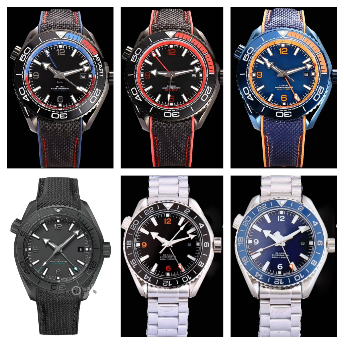 New Men's Watch Mechanical Automatic Sapphire Glass Top Brand Luxury Stainless Steel Waterproof Fashion Watch seamasters Series 217.30.42.21.01.001