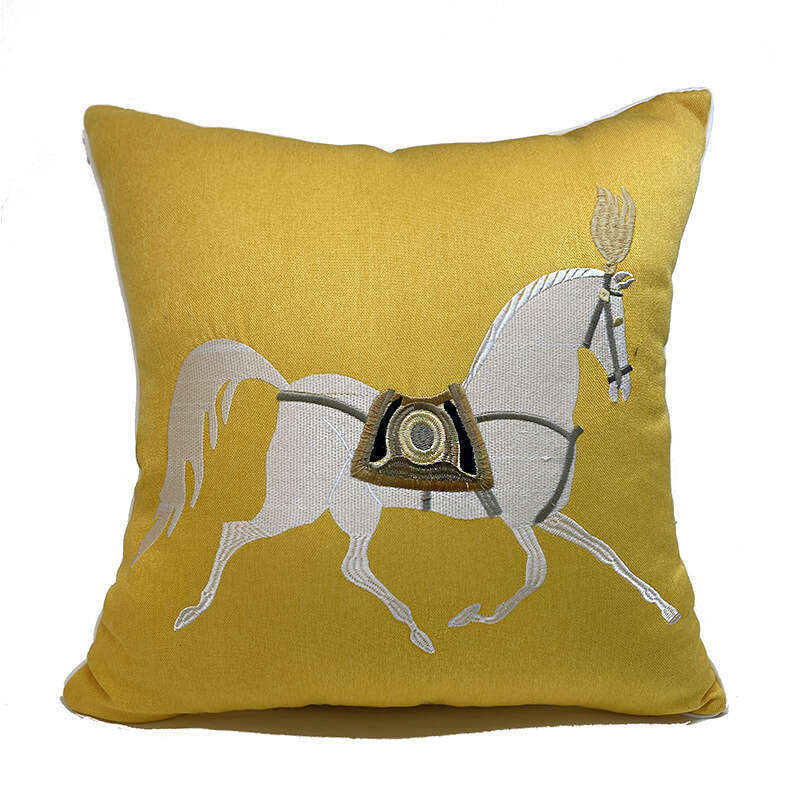 Home Textile Jacquard Cushion Cover Modern Soft Embroidery Sofa Decor for Living Room Couch Accent Pillow Bedroom Bedding Decoration Throw Pillow Case