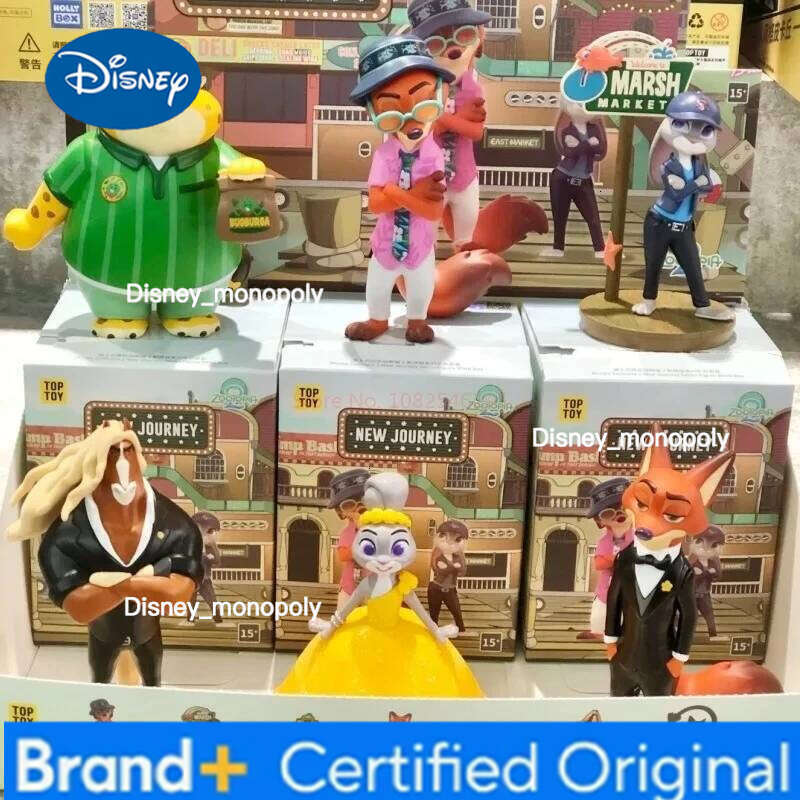 Disney Zootopia 2 Series Blind Box Figurine Trendy Collectible Toy Home Decor H260105