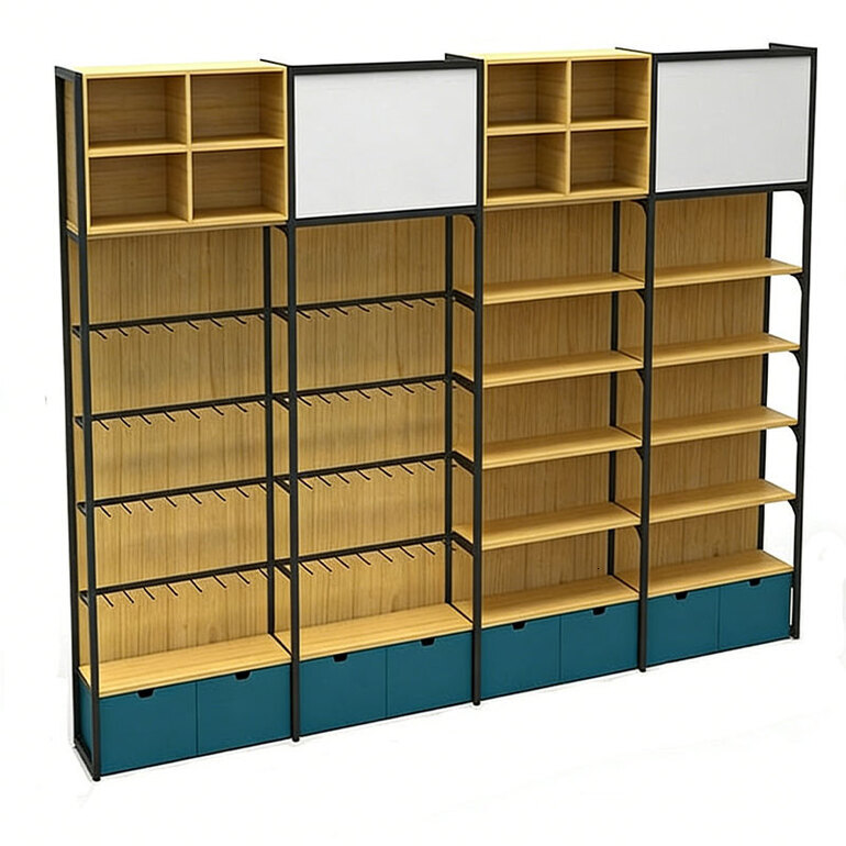 Morning Glory Stationery Store Shelf Cabinet Hobby Bookstore Student Deli Office Supplies Rack Display Stand hot-sale products