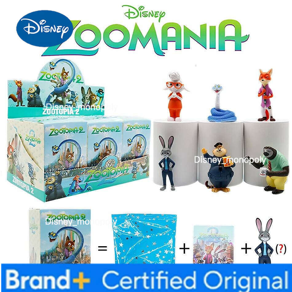 Disney Crazy Zootopia Movie Judy & Nick Cartoon Blind for Parties Fashion Decoration Mystery Surprise Box Gifts Toy H260105 H260105