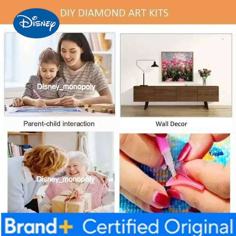 Disney 5D DIY Evil villain Diamond Painting Kit Round/Square Drills Art Embroidery Mosaic Handmade Gift Wall Decoration H260105 H260105