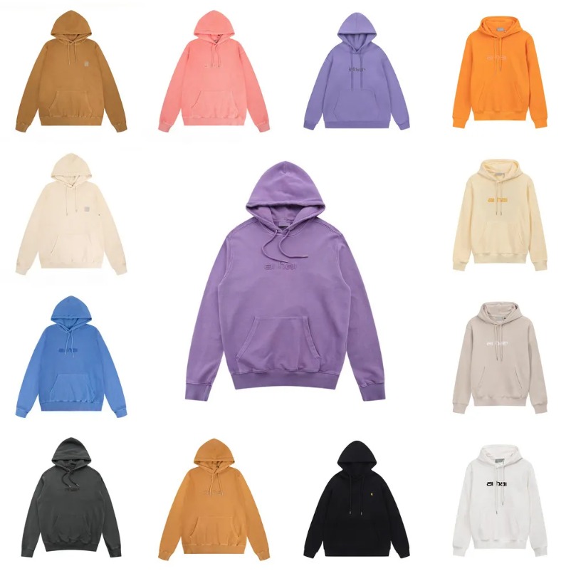 Designer hoodie men jacket coat sweatshirt High Quality Men Jacket Vintage Washed Canvas Fashion Detroit Casual Loose Outwear Coats Work Clothes hoodie