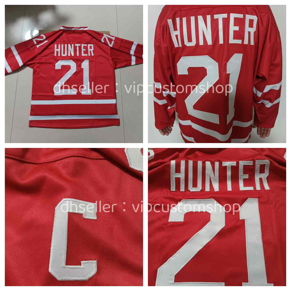 Stitched Heated Rivalry Scott Huntter Ice Hockey Jersey