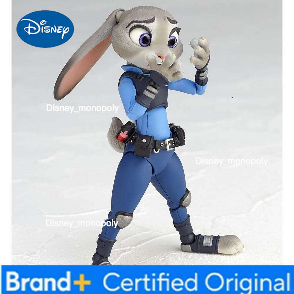 Disney In Stock Original Kaiyodo Zootopia - Judy Hopps Anime Action Figure Model Decoration Collection Series Gifts Toys H260105 H260105