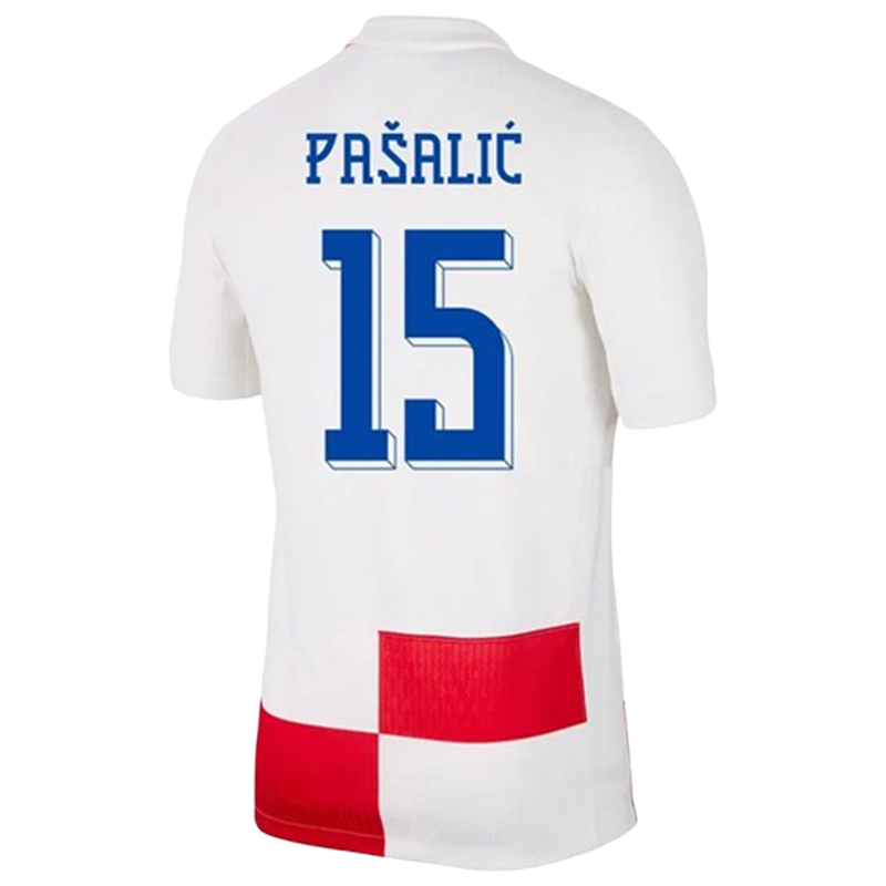 25 26 Euro Croatia Soccer Jersey Cup New 2025 2026 Croatie National Team Football Shirt Men Kids Kit Set Home White Away Blue Men Uniform MODRIC KOVAC