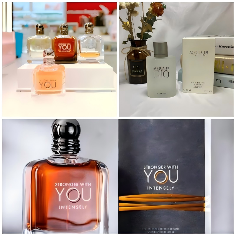 Stronger With You Luxury Brand Men's perfume GIO perfume Cologne Love You Women's perfume 100ml Smell Men's perfume Antiperspirant Deodorant Quick Delivery