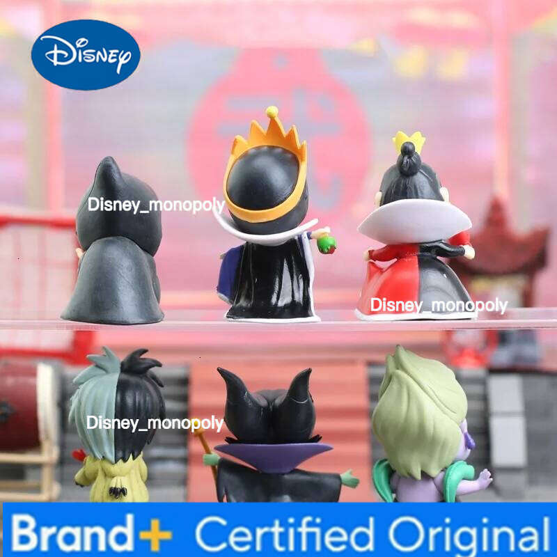 Disney Anime Villain Queen Cruella Maleficent Evil Witch Action Figure Collection Model Doll Toys Kids Birthday Christmas Gift H260105 H260105