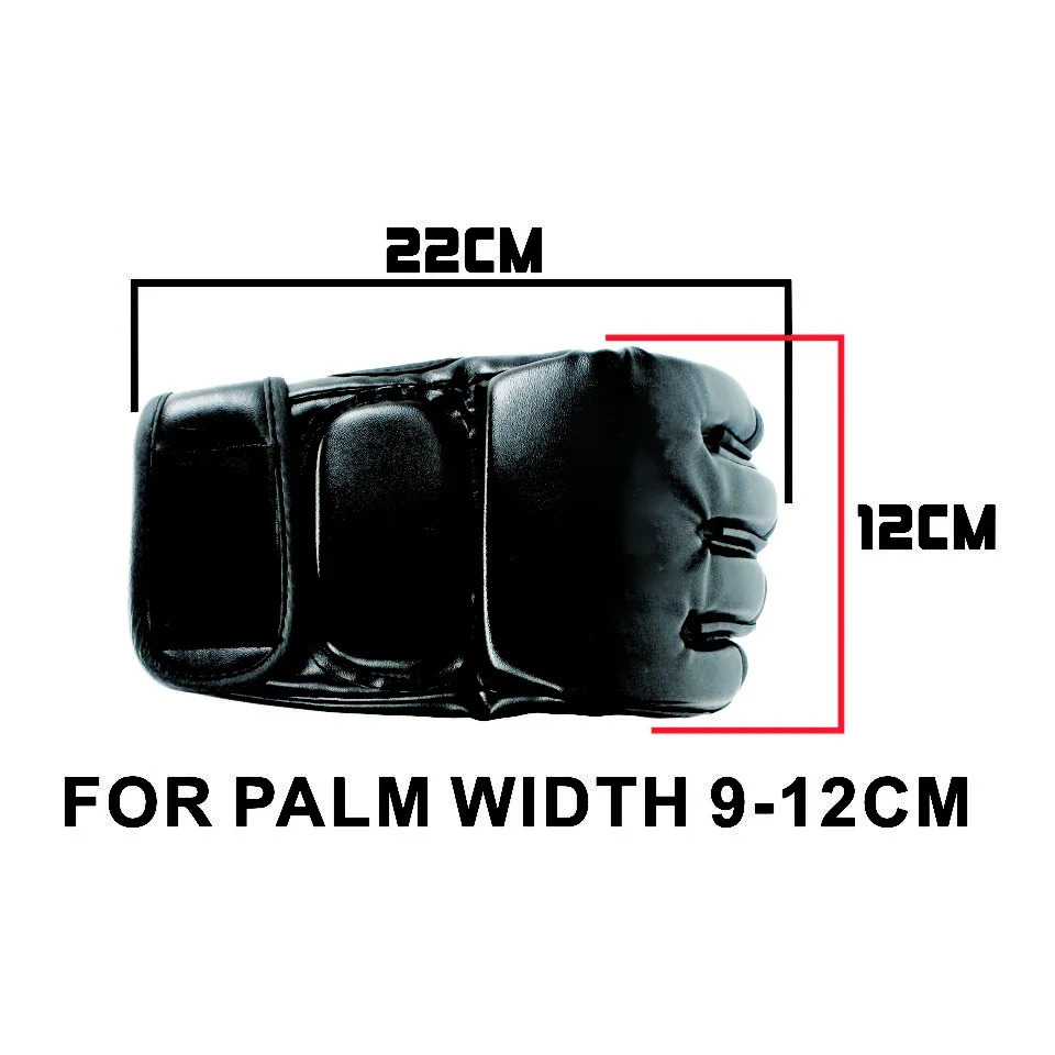 box boxers MMA Black ferocious fighting half-finger gloves Tiger muay thai boxing pads boxing gloves men mma fight sanda glove 260104 - view 7