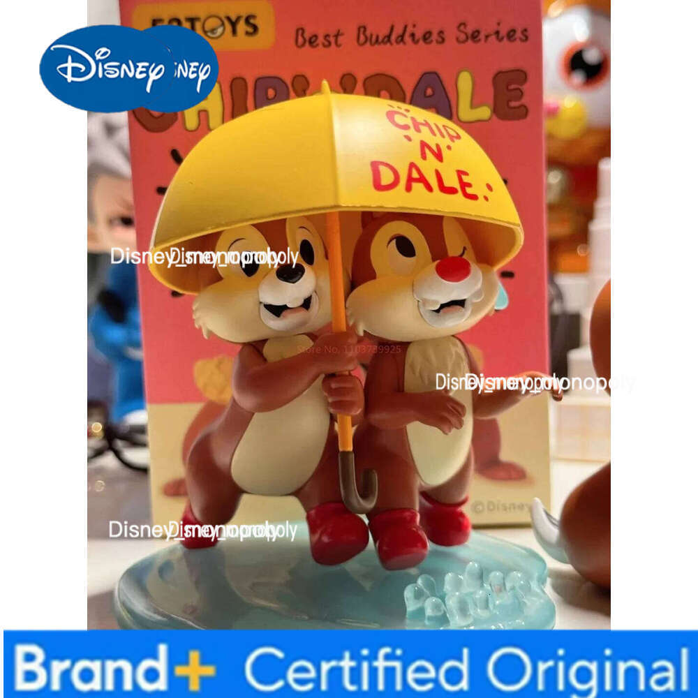 Disney Chip And Dale Brothers Good Series Blind Box Figure Toy Kawai Desktop Decorate Ornaments Kid Toys Birthday Gifts H260105