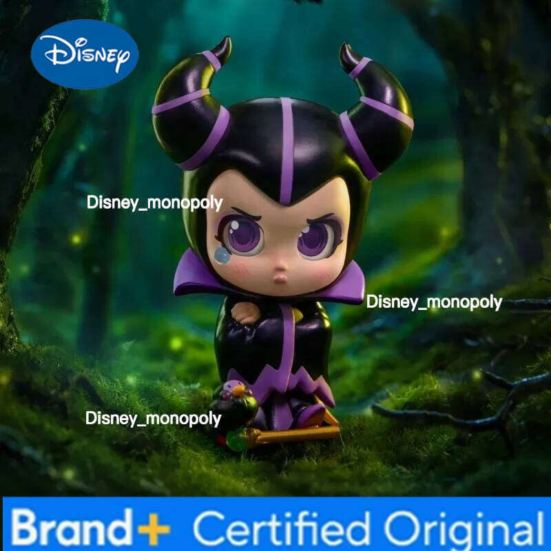 Disney Authentic Villain Plushie Cute Office Decorations Trendy Blind Box Toys Gift Collectible Figures Miniature Collectibles H260105 H260105