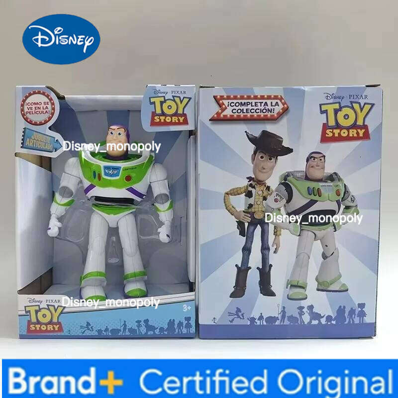 Disney Woody Buzz Lightyear Cute Action Figures Pixar Toy Story Anime Cartoon Model Doll Collection Children Kids Xmas Gift H260105