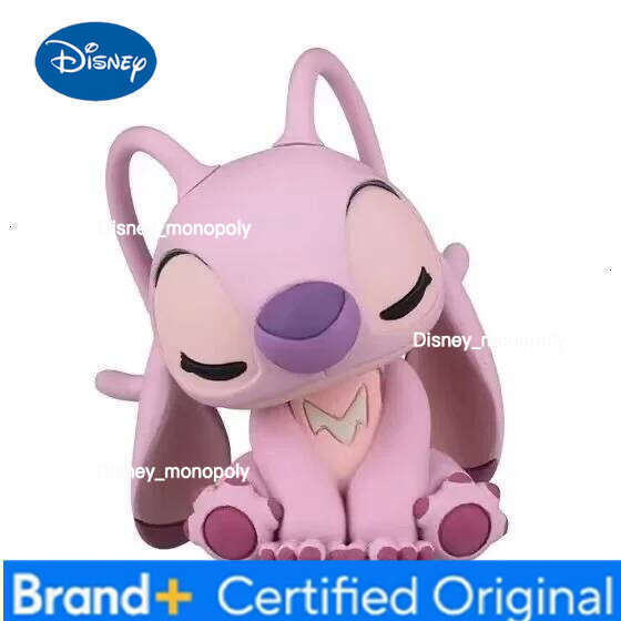 Disney 4pcs Lilo Angel Action Toys Ute Reuben Stitch Anime Figure Collectible Model Ornament Kids Toy Birthday Gift H260105