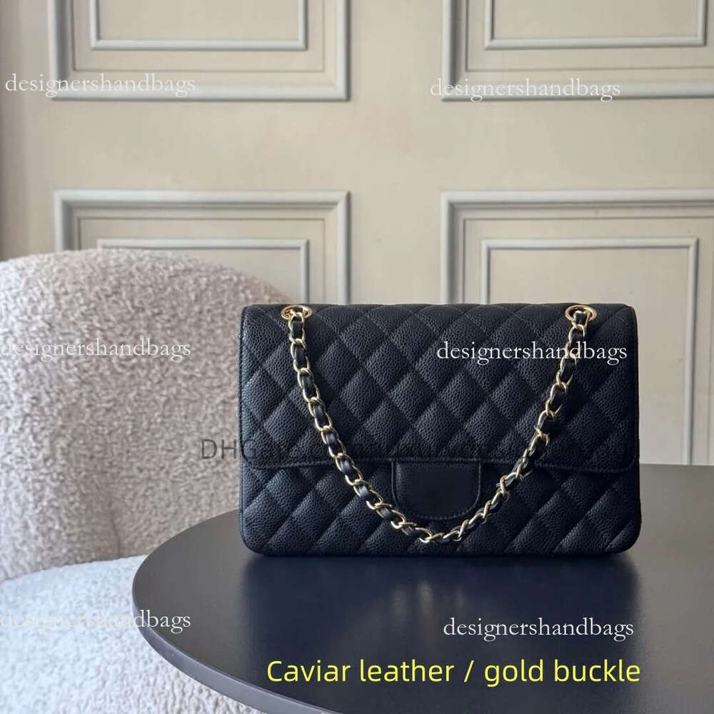 2025 Designer high-quality double-layer flip crossbody classic fashion shoulder chain bag luxury handbag sheep caviar leather AS1112