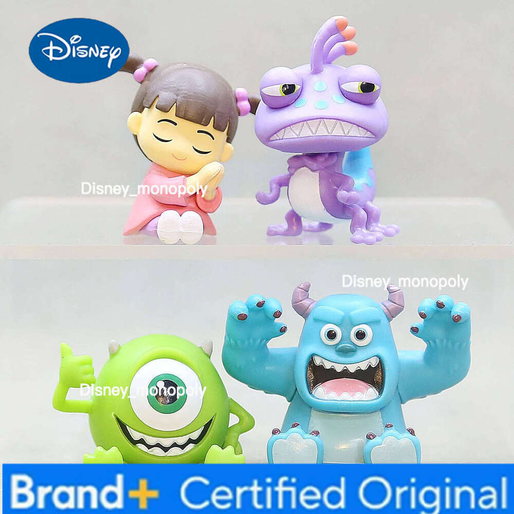 Disney Q Version Anime Figures Cartoon Toy Story Woody Alien Monsters University James P. Sullivan Model Toys Children Christmas Gift H260105