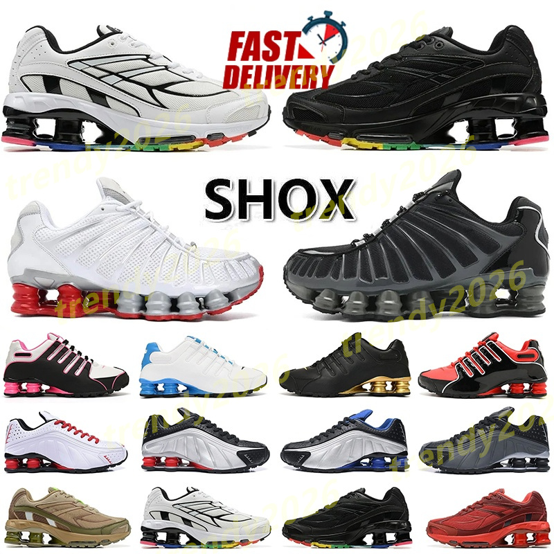 Trainers Shoxes Ride 2 Sp Sports Shoes Mens Triple BlACK White Red NEW TL R4 2.0 Racer Blue Metallic Silver Shoxlis Shoe DELIVER OZ NZ 802 809 Dark Grey Original Sneakers