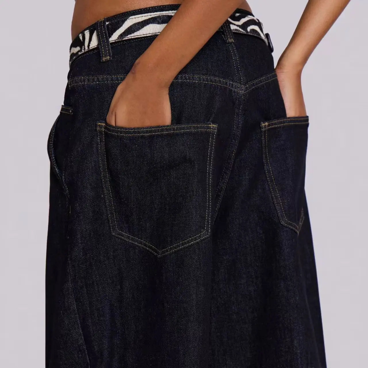 American Vintage Letter Print Jeans Womens Black Gothic Y2k Loose Denim Pants Fashion Hip Hop Wide Leg Casual Streetwear 260104