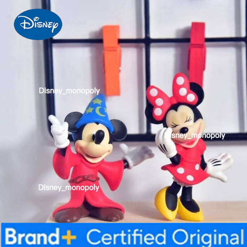 Disney Action & Mickey Mouse Minnie Retro Classic Doll Gifts Cute Cartoon Toy Anime Figures Collect Ornaments Model H260105