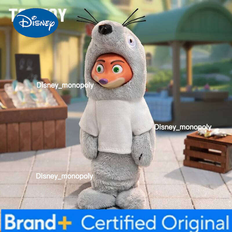 Disney Genuine Zootopia 2 Nick Judy Best Undercover Series Blind Cute Cartoon Figurine Collect Ornament Doll Mystery Box Toys Gifts H260105