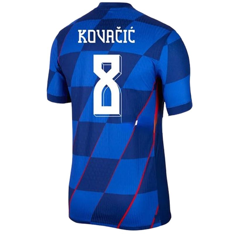 25 26 Euro Croatia Soccer Jersey Cup New 2025 2026 Croatie National Team Football Shirt Men Kids Kit Set Home White Away Blue Men Uniform MODRIC KOVAC