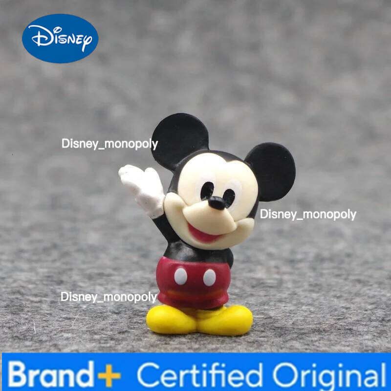 Disney 6Pcs Anime Mickey Mouse Action Figure Minnie Pooh Bear Dumbo Kawaii Cartoon Doll PVC Collectible Model GK Toy Kids Gift H260105