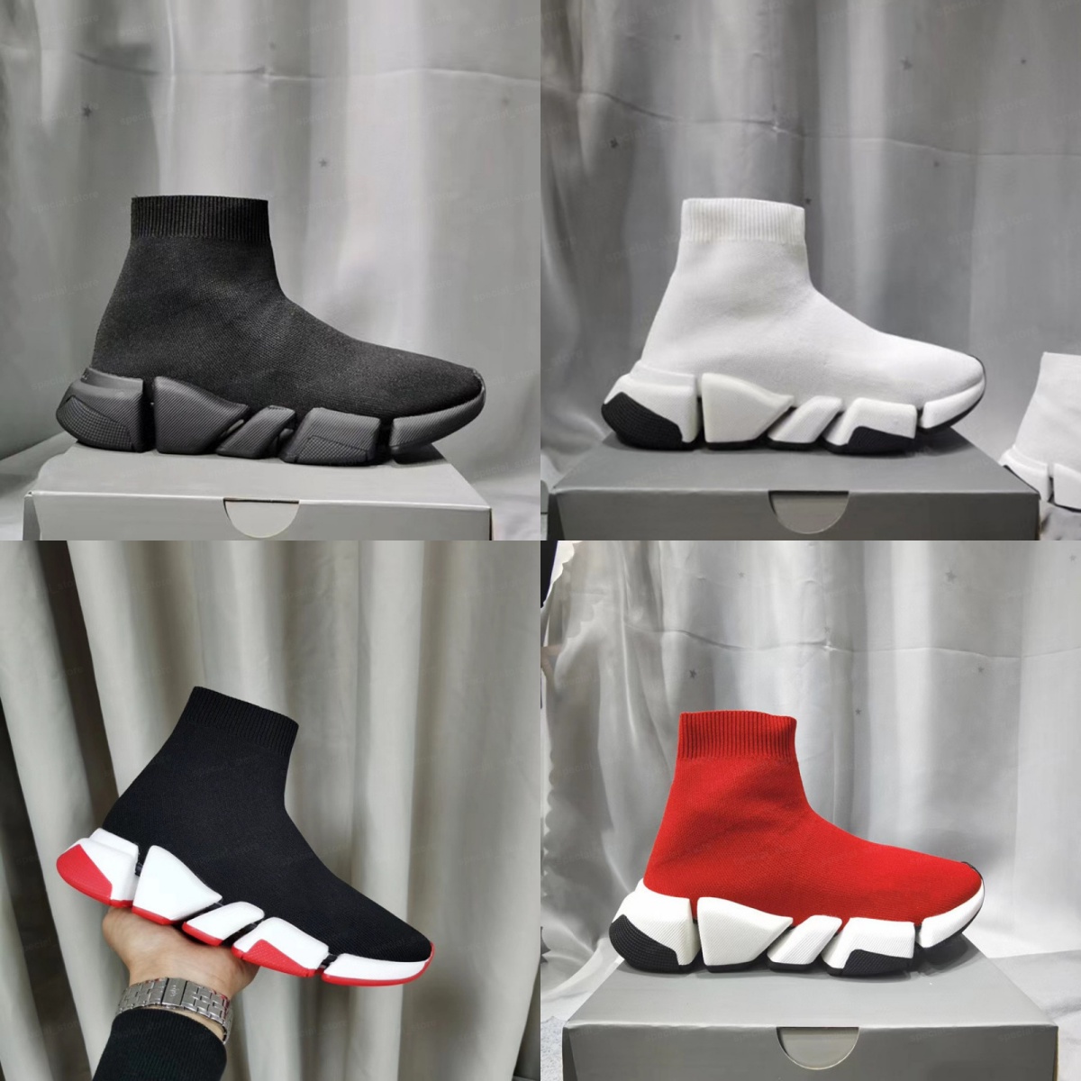 Designer sock shoes for men women Graffiti sneakers men trainers women shoes casual sports shoes men shoes socks speed runner trainers flat platform sneakers