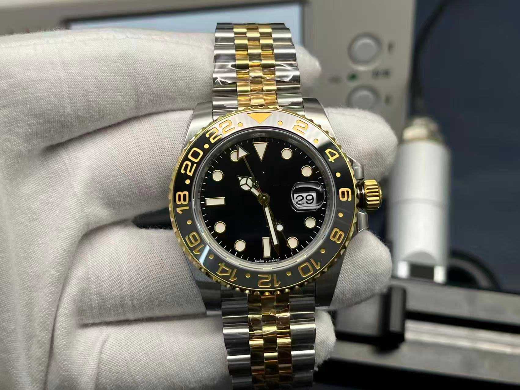 VSF Balanced weight version 126713 watches 3285 Movement Diameter 40mm Ceramic frame 904L stainless steel strip Sapphire crystal glass Waterproof VS Factory