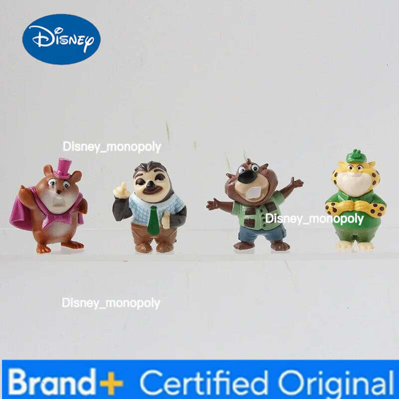 Disney 12pcs/Set Zootopia 2 Action Figure Toy Judy Rabbit Nick Fox Series Anime Figurine Fans Christmas Gifts H260105 H260105