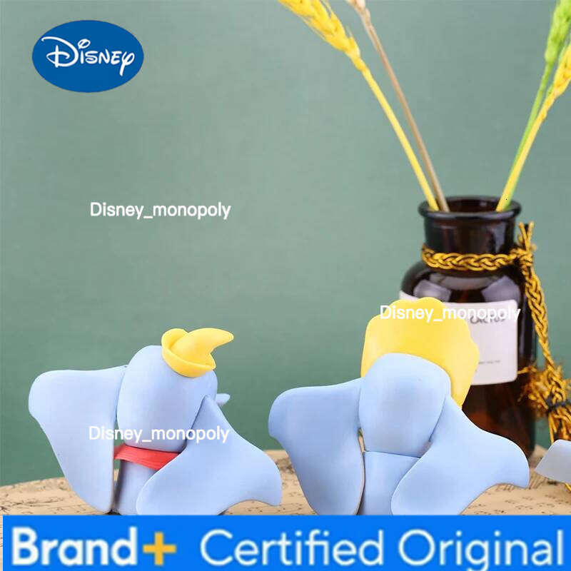 Disney Dumbo Elephant Action Figure Cartoon Cake Cute Car Ornaments Girl Birthday Gifts Desktop Ornament Home Decoration H260105