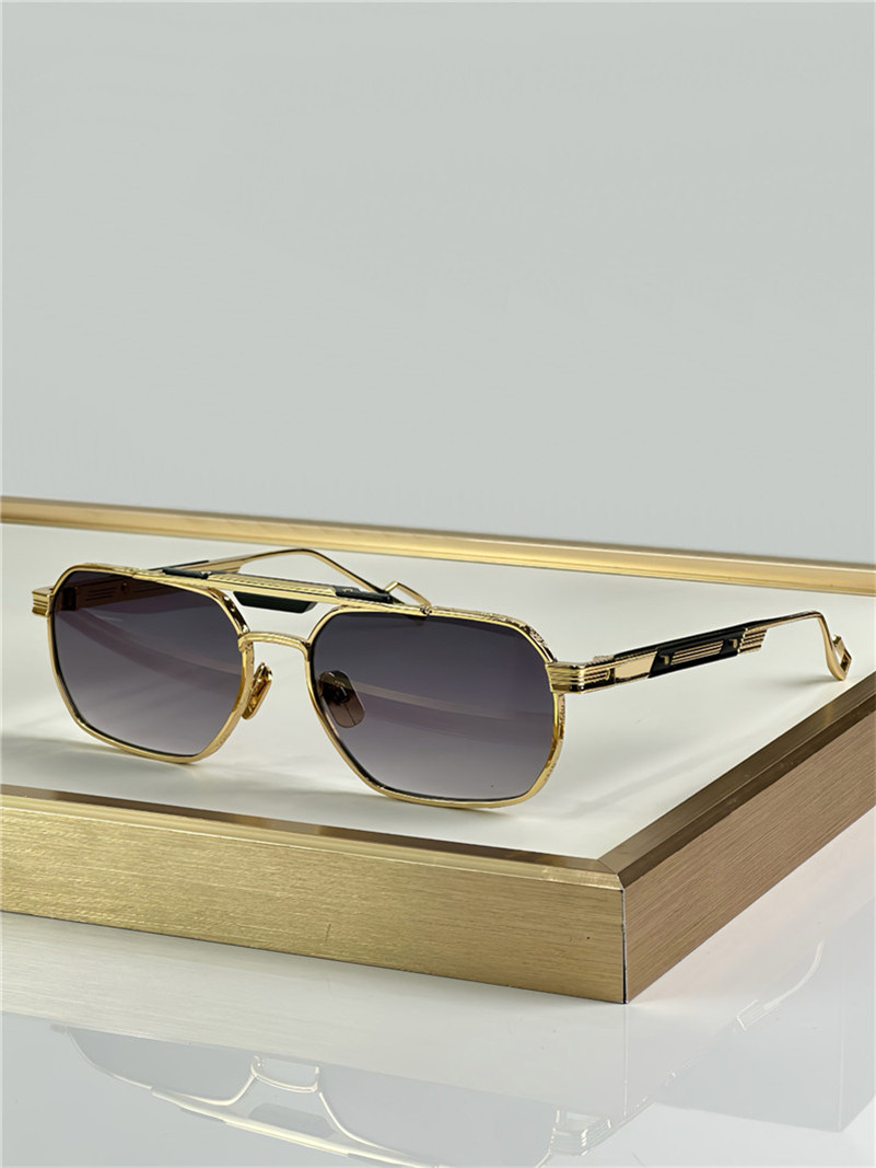 New fashion design square shape pilot sunglasses 757 exquisite metal frame simple and popular style high end outdoor UV400 protection glasses