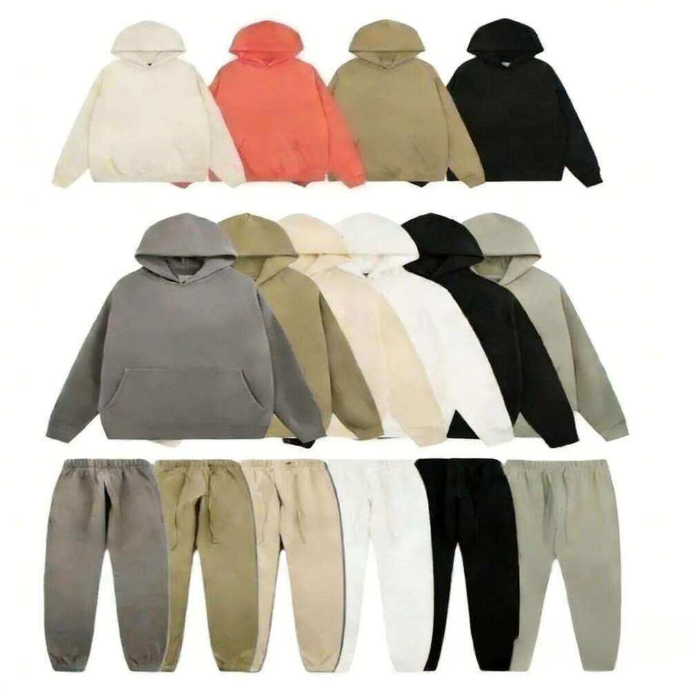 Man Designer Cotton Pullover Y2k Essentials Hoodie Running High Street Tracksuit Unisex Hip Hop Baggy Fashion Puffer 1977 Casual Letter Print Luxury Tracksuits 62B
