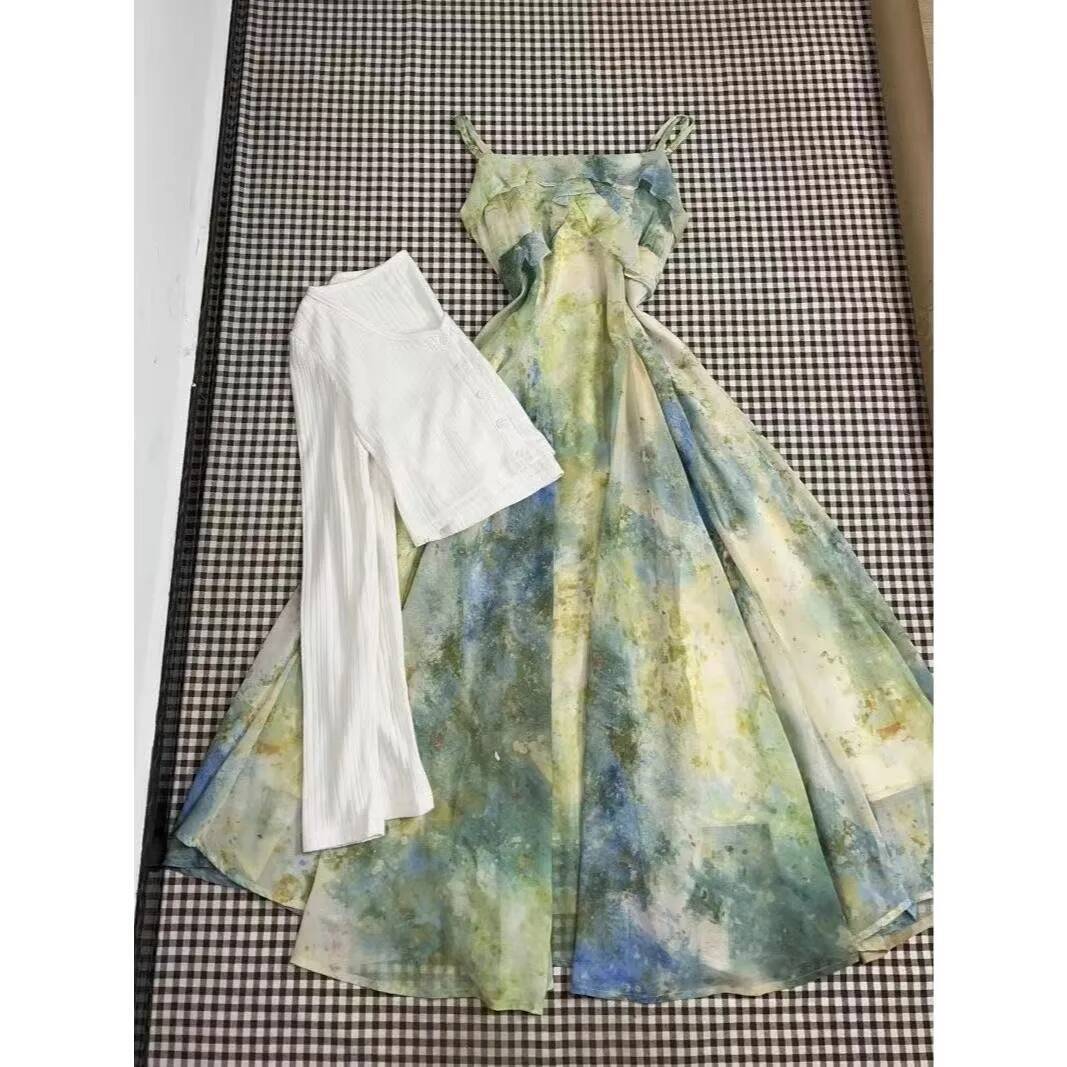 Bestseller Kawaii Lolita Printed Bow Women Japanese Clothes Party Dress Female Vintage Design One Piece Dresses Spring Korean Fashion ddmytues