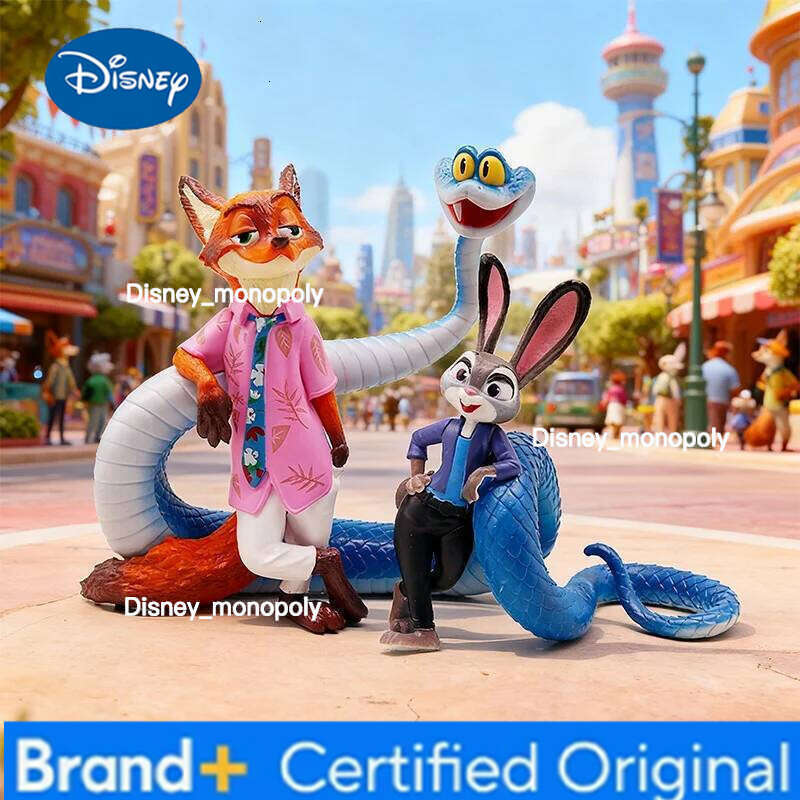 Disney 2025 New Popular Movie Zootopia 2 Peripheral Action Figure High Quality Judy Nick PVC Toy Limited Stock Free Shipping H260105 H260105