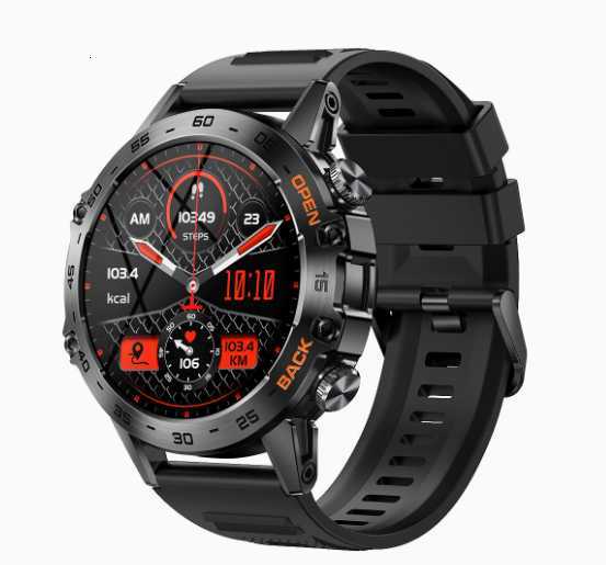 New Bluetooth smart watch with ultra-long battery life, heart rate and oxygen monitoring, outdoor protection and sports function watch H260105