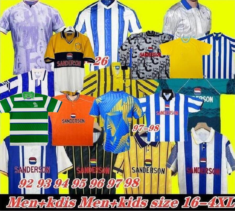 3XL 4XL 25 26 Sheffields Wednesdays soccer jerseys 2025 Will Vaulks Callum Paterson Michael Smith Tyreeq Bakinson Mallik Wilks football shirts 92 93 94 95 97 98 99