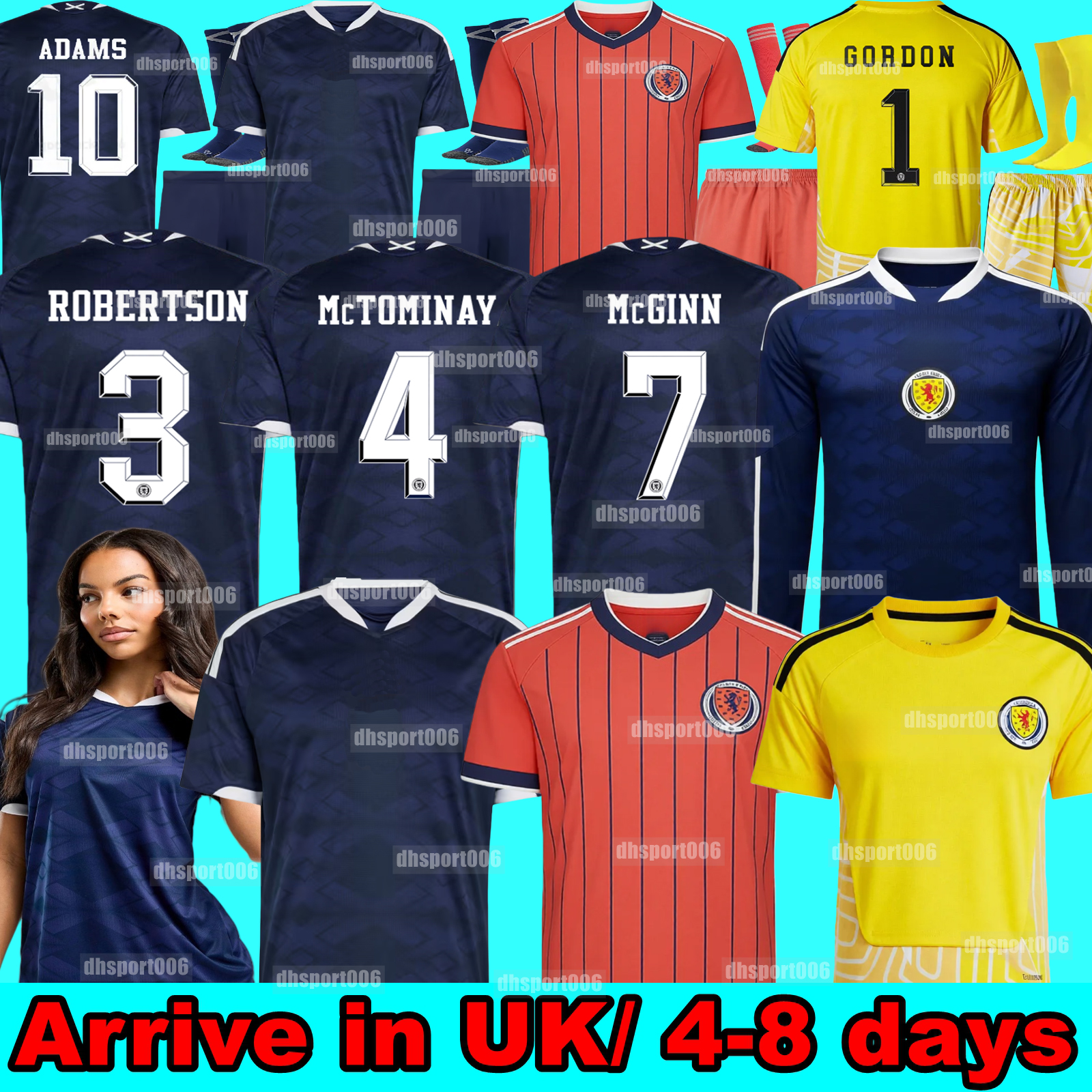 2026 World Cup scotland football shirt Soccer Jerseys ROBERTSON McTominay McGREGOR SHANKLAND MCGREGOR Homemaillot goalkeeper men kids kits unifrom Training
