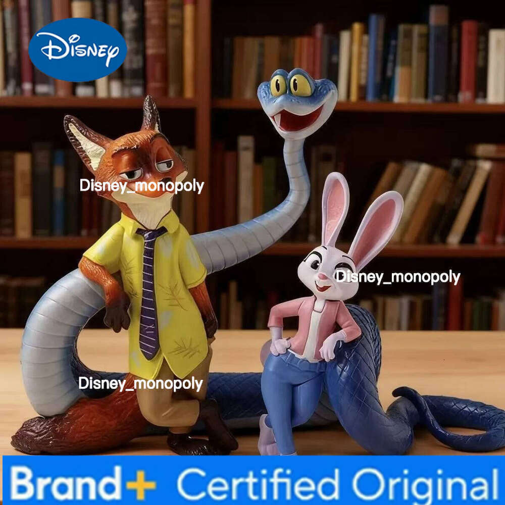 Disney Zootopia Figure Anime Nick Judy Gary Cartoon Action Model Toy Collection Decoration Birthday Gift H260105 H260105